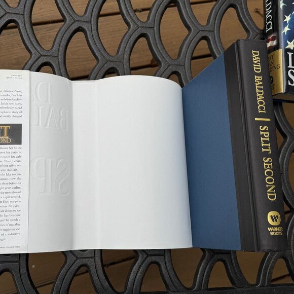 David Baldacci Hardback Book Bundle – Split Second & Last Man Standing - Picture 8 of 12
